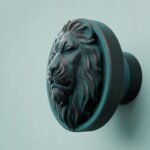 Classica Round, Sleeping Lion, S, Azurite Copper, video