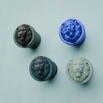 Classica Round, Sleeping Lion, S, Verdigris Bronze, color comparison