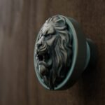 Classica Rund, Brüllender Löwe, S, Bronze Grünspan, Video