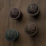 Classica Round, Scrollwork, S, Antique Bronze, color comparison