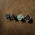 Classica Round, Rosette, S, Antique Bronze, finish comparison