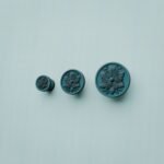 Classica Round, Rosette, S, Azurite Copper, size comparison