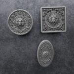 Comparaison des silhouettes — poignée de meuble Soleil Royal Aluminium Satiné M — Holdon Paris
