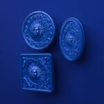 Comparaison des silhouettes — poignée de meuble Soleil Royal Bleu Electrique L — Holdon Paris