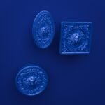 Comparaison des silhouettes — poignée de meuble Soleil Royal Bleu Electrique M — Holdon Paris