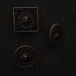 Comparaison des silhouettes — poignée de meuble Soleil Royal Bronze Ancien L — Holdon Paris