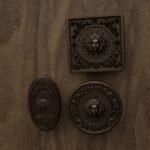 Comparaison des silhouettes — poignée de meuble Soleil Royal Bronze Mat L — Holdon Paris