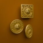 Comparaison des silhouettes — poignée de meuble Soleil Royal Golden Sun L — Holdon Paris