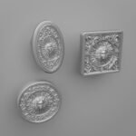 Comparaison des silhouettes — poignée de meuble Soleil Royal Gris argenté M — Holdon Paris