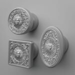 Palazzo Square, Royal Sun, S, Silver Gray, silhouette comparison