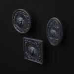Comparaison des silhouettes — poignée de meuble Soleil Royal Gris Titane L — Holdon Paris