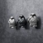 Florentine Torso, S, Silver Gray, color comparison